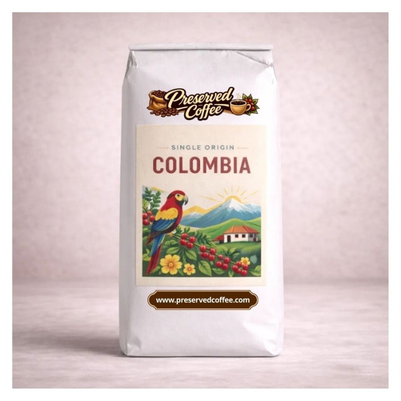 South America Single Origin Colombia Coffee